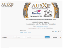 Tablet Screenshot of charity.ausxip.com